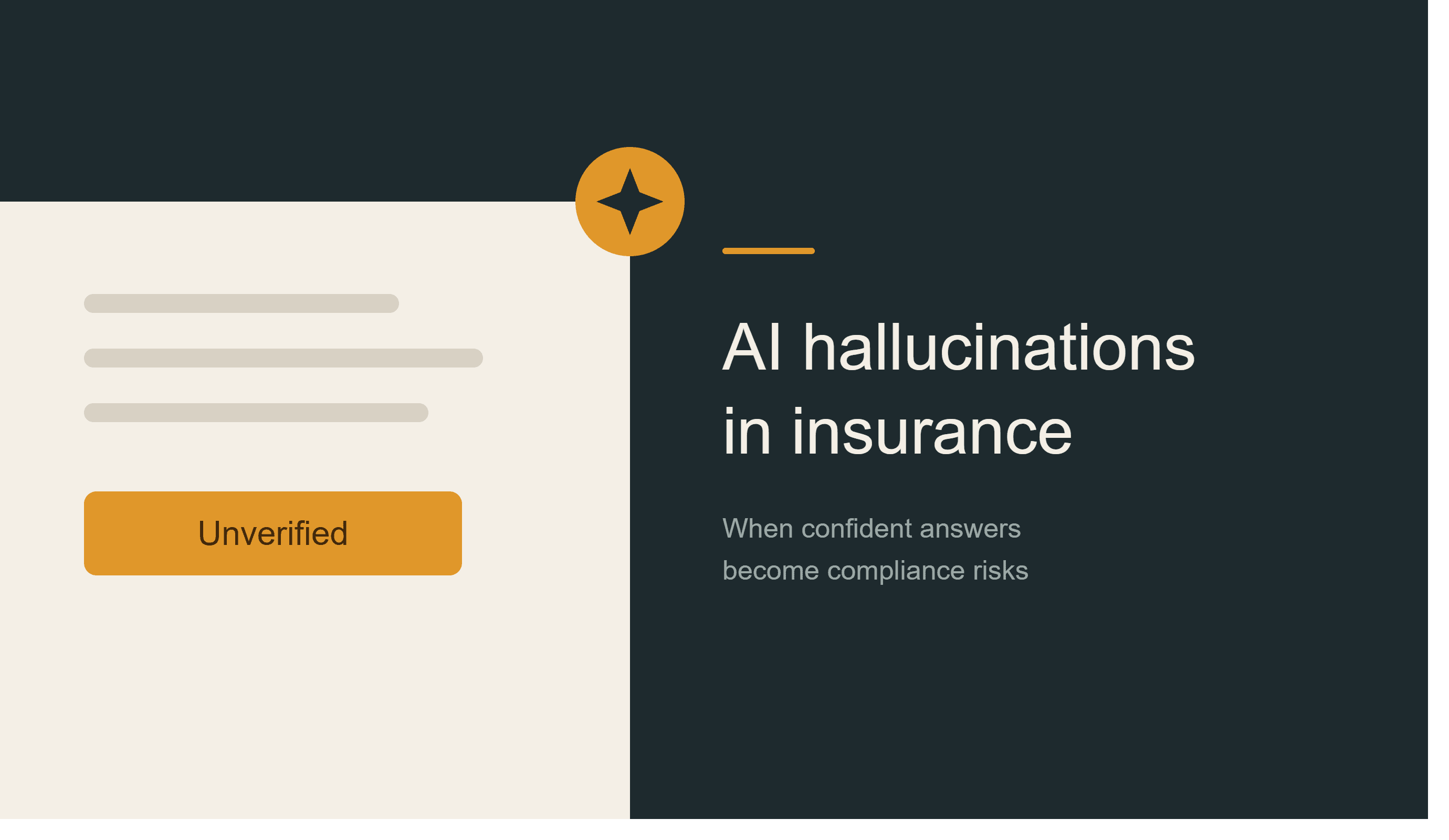 AI Hallucinations in Insurance: When Confident Answers Become Compliance Risks